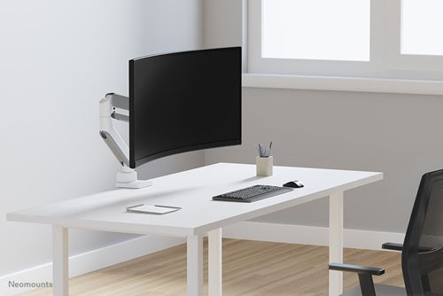 Neomounts supporto da scrivania per schermi curvi ultra wide